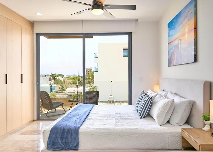 Coastal W Rooftop Pool, Gym Near * Playa del Carmen